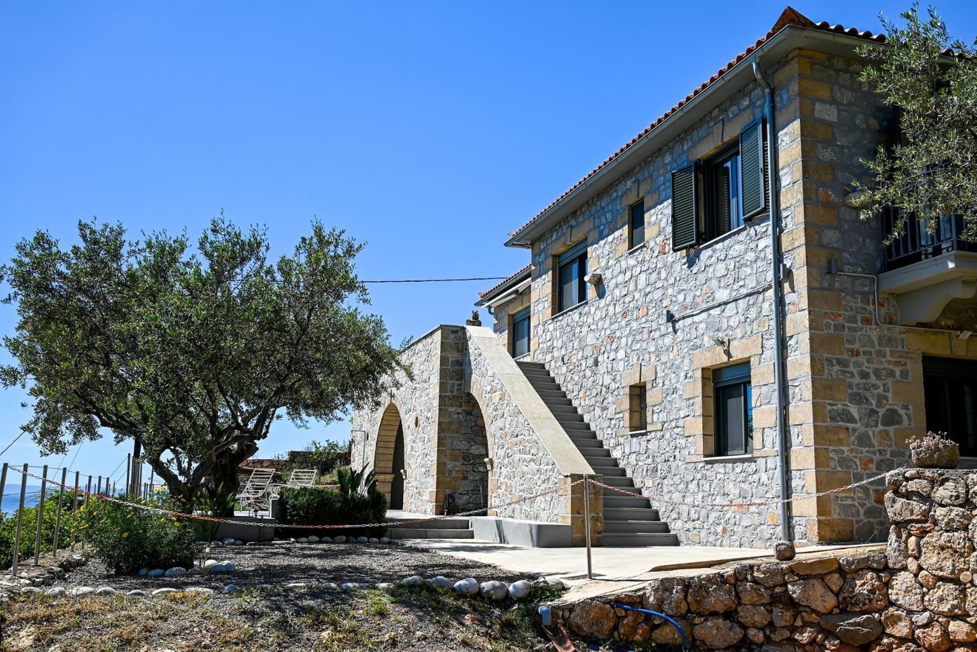 Athina'S Stone House In Kardamyli别墅 外观 照片